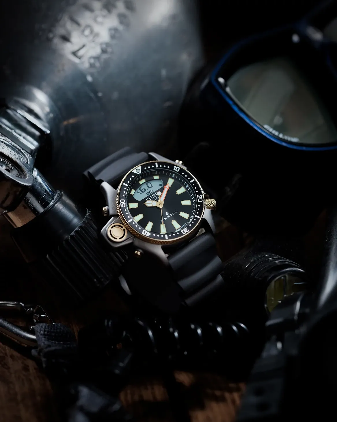 Promaster Aqualand Black Dial BENEBiOL™ PU Strap JP2008-06E | CITIZEN